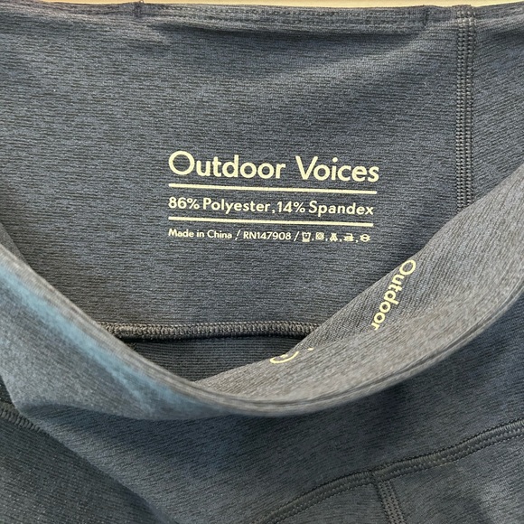 Outdoor Voices TechSweat™ Core 3/4 Legging- medium blue - Picture 3 of 5